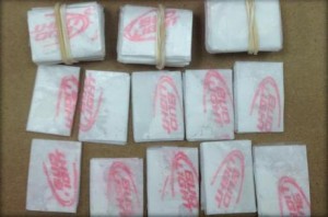 heroin in NJ is often in wax bags